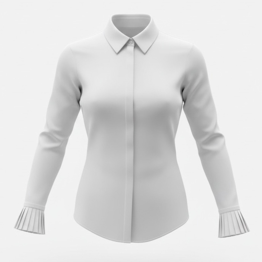 Banana Republic White Button-Up Shirt